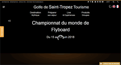 Desktop Screenshot of golfe-saint-tropez-information.com